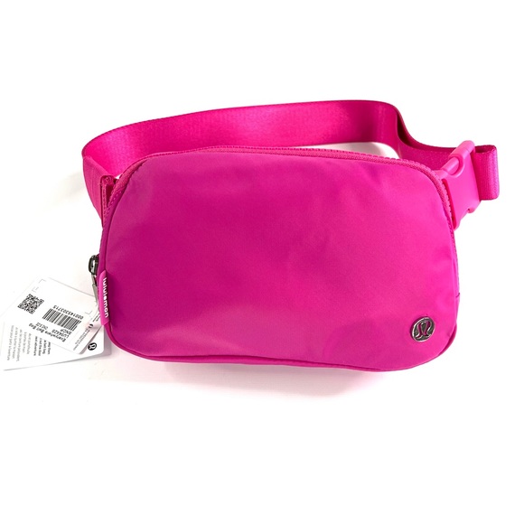 lululemon athletica Handbags - Lululemon Everywhere Belt Bag Sonic Pink Extended Strap